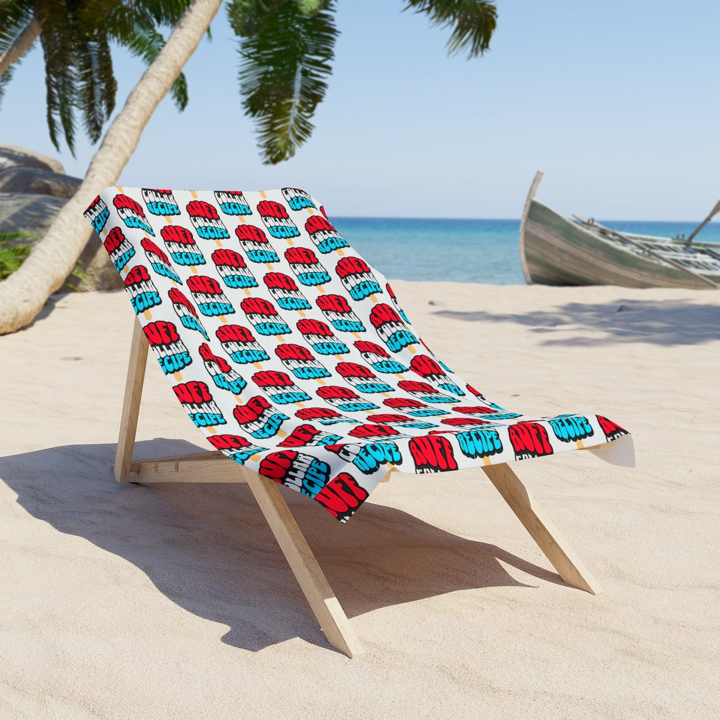 Ruff Collar Beach Towel – Rocket Pop Edition