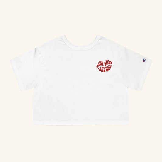 Your Favorite Mistake Crop Tee – Bite Back Edition